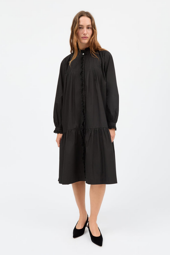 SKALL  kjóll Lulu shirtdress Black