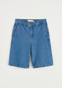 AIAYU stuttbuxur Carlo Denim Shorts CLEAR BLUE