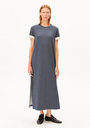 ARMEDANGELS kjóll Un-wasted Dress Steel melange
