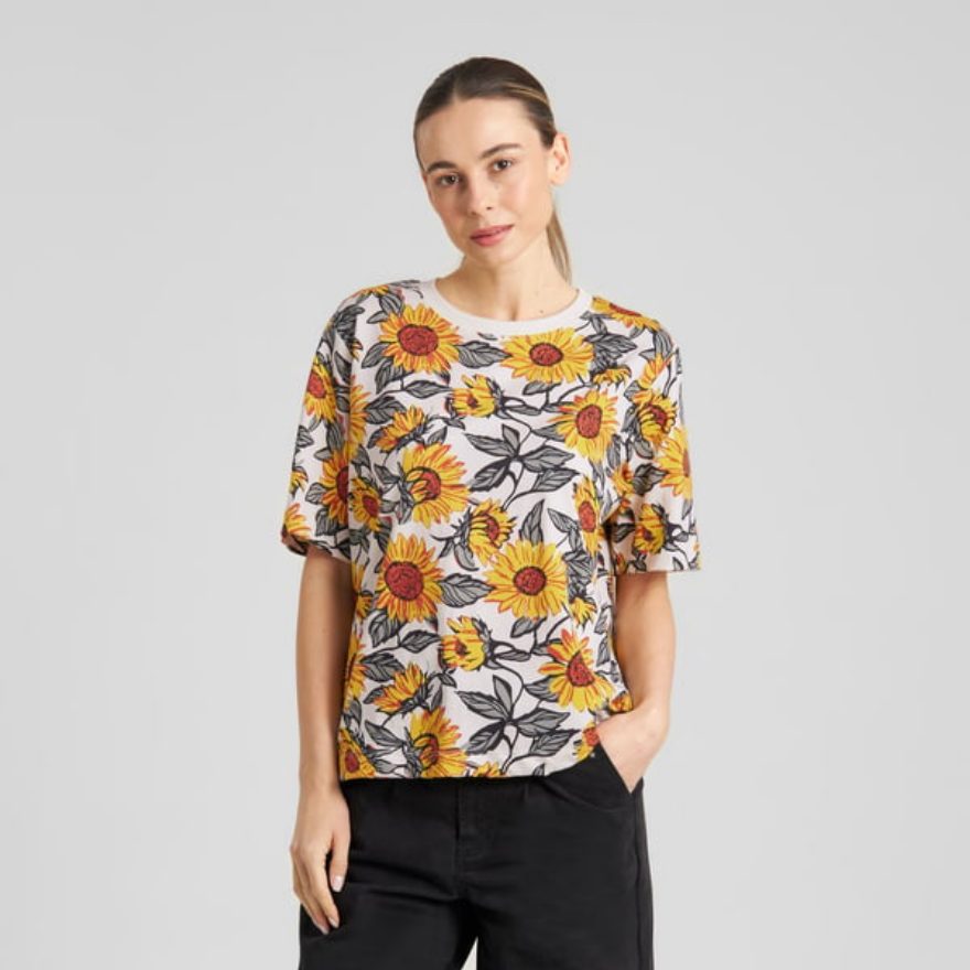 Dedicated bolur Vadstena Sunflower AOP Off-white