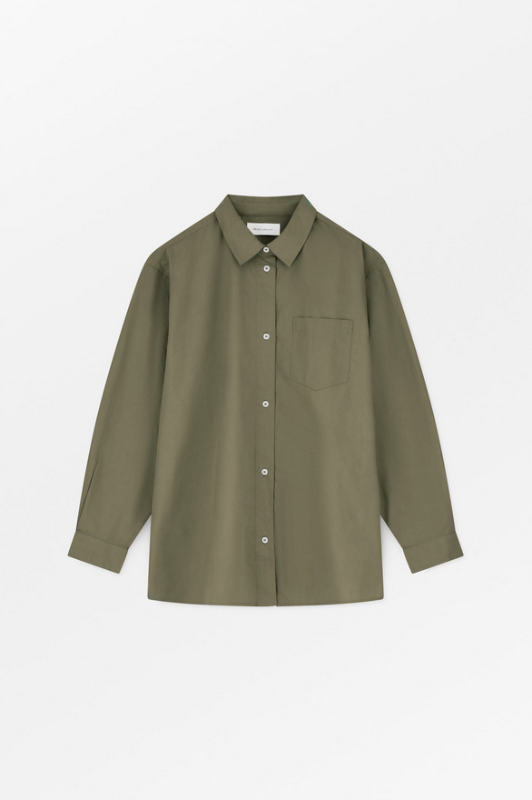 SKALL skyrta Edgar shirt Khaki