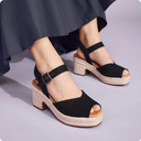 TOMS skór Isla Black beachside Woven