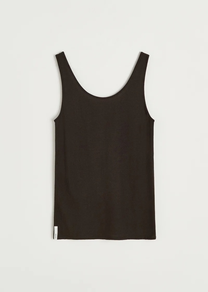 AIAYU BOLUR Gentle tank Dark brown