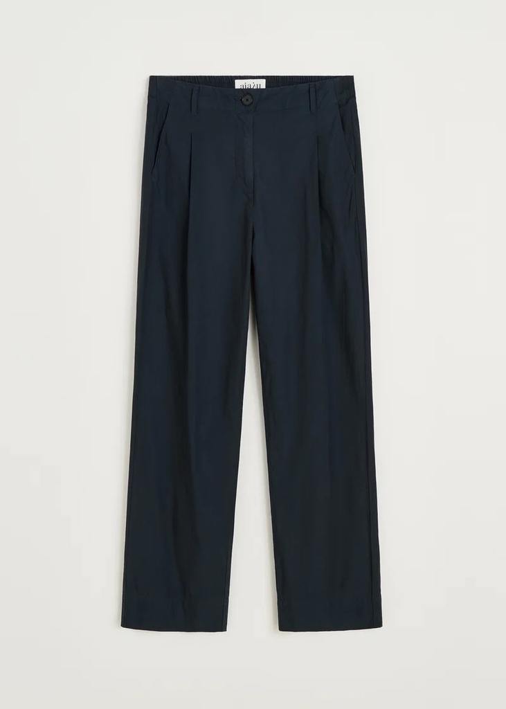 AIAYU buxur Billy pant zip poplin Black/navy