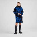 Dedicated kjóll Dress Nikkala Big Flower Blue Limoges