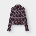 Dedicated Toppur Rib top Malma Retro Geo Multi Color