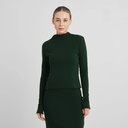 Dedicated Toppur Rib top Ryd Dark Green Grove