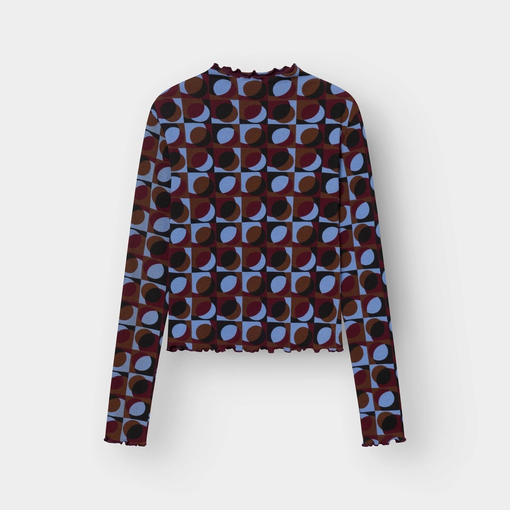Dedicated Toppur Rib top Ryd Retro Geo Multi Color