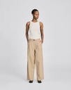 GAI+LISVA Buxur Natalie Cotton/linen Pants Chinchilla