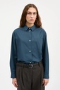 SKALL skyrta Edgar shirt Midnight blue