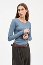 SKALL Edie blouse Faded blue