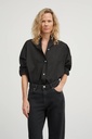 SKALL skyrta Edgar shirt Black