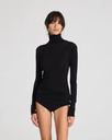 GAI+LISVA Toppur Anna Wool Turtleneck Black