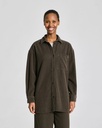 GAI+LISVA Skyrta Else L/S Cotton Corduroy Black Olive