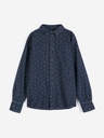 BOBO CHOSES skyrta Swamp Whirl all over light denimshirt