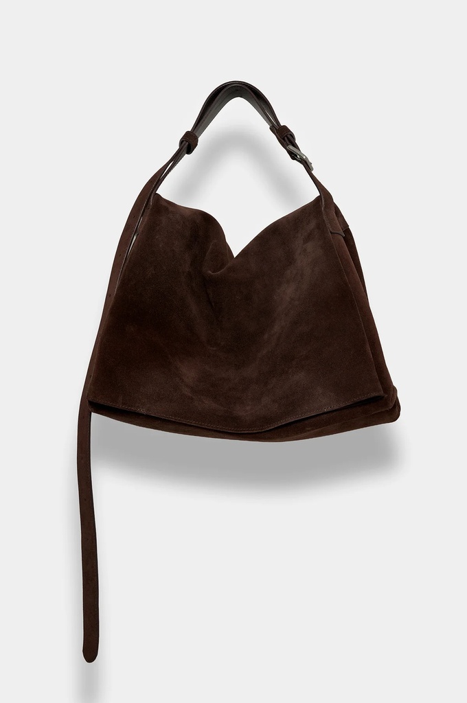 HUMANOID taska Gemma Brown suede