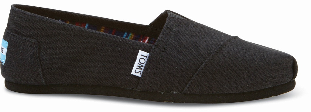 Toms - Skór classic women black on black