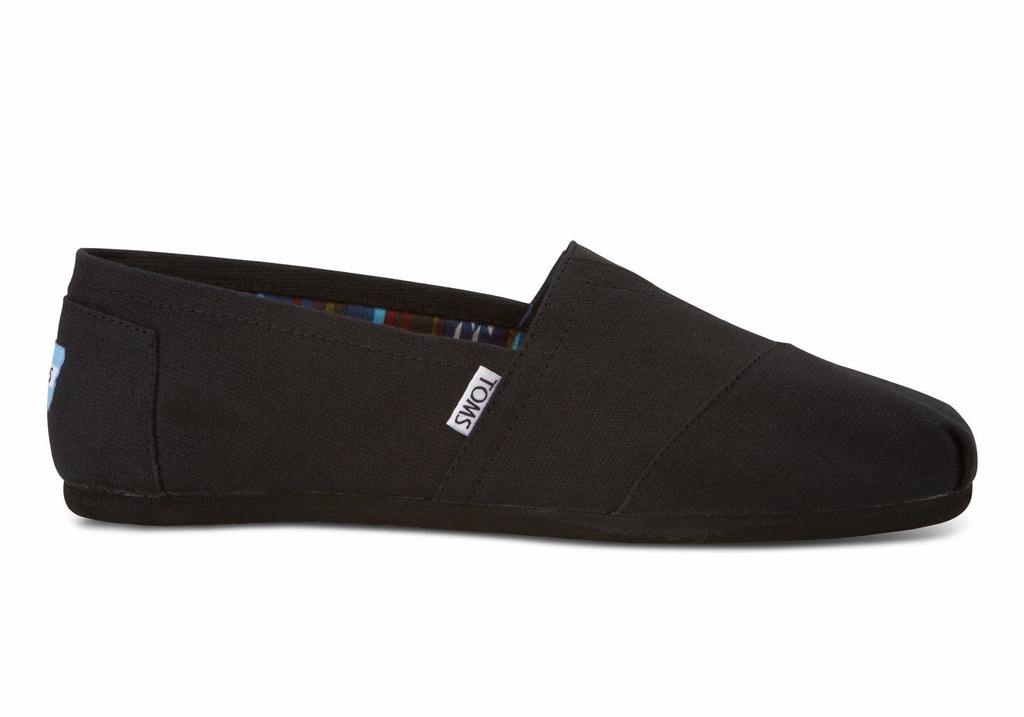 Toms - Skór classic men black on black