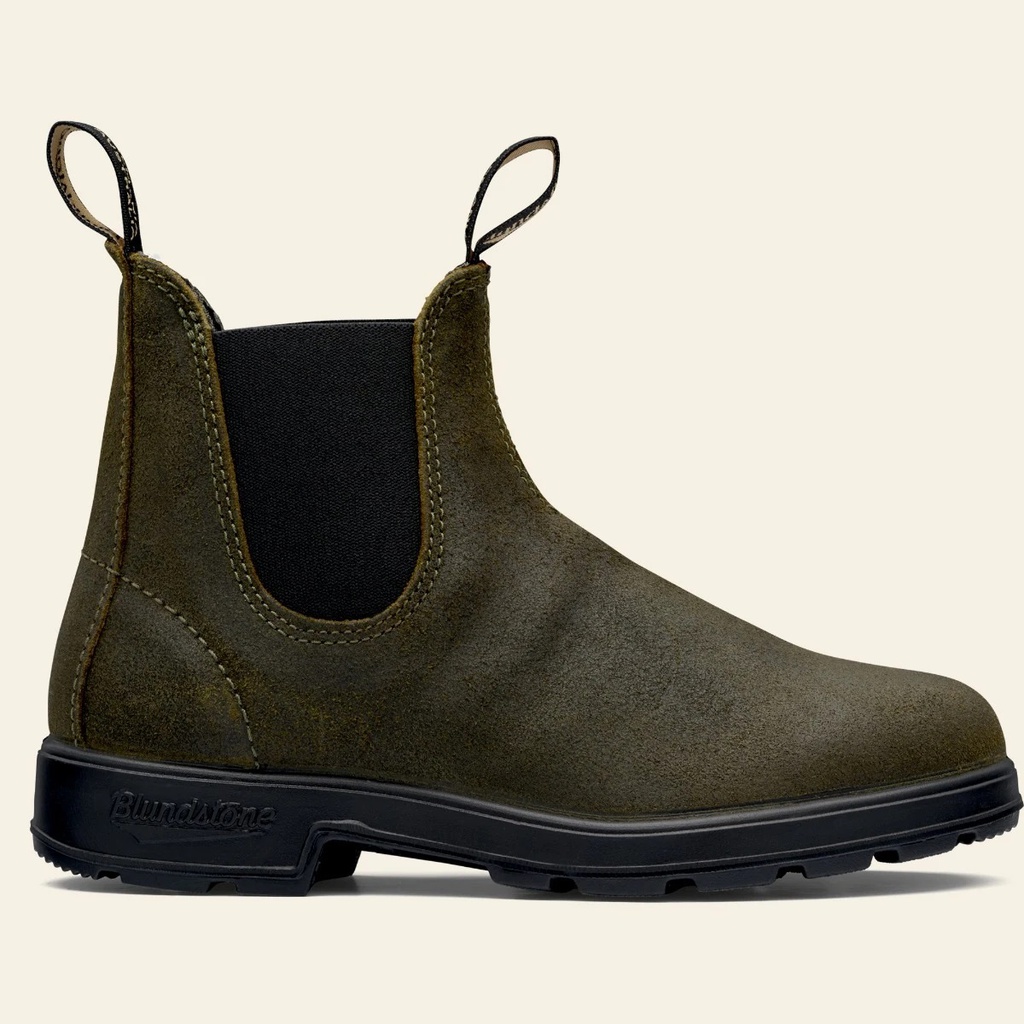 Blundstone - Skór 1615 Dark Olive Suede Leather