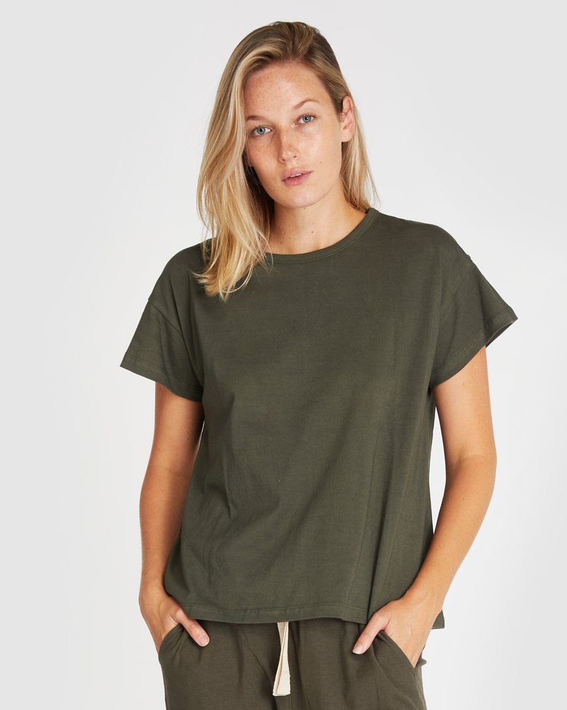 CLOTH & CO - THE VINTAGE TEE | DEEP FOREST
