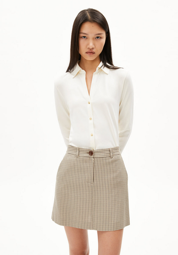 ARMEDANGELS skyrta Nalaannia blouse Oatmilk