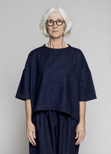 Muse Wear toppur Vita top Dark Denim