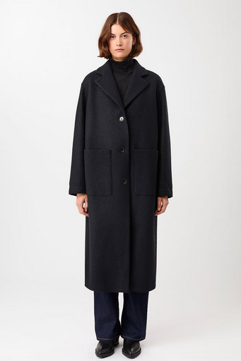 LANGERCHEN kápa Coat Carran Carbon