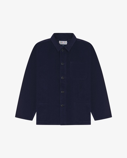 Uskees skyrta #3001 Cord overshirt Deep indigo