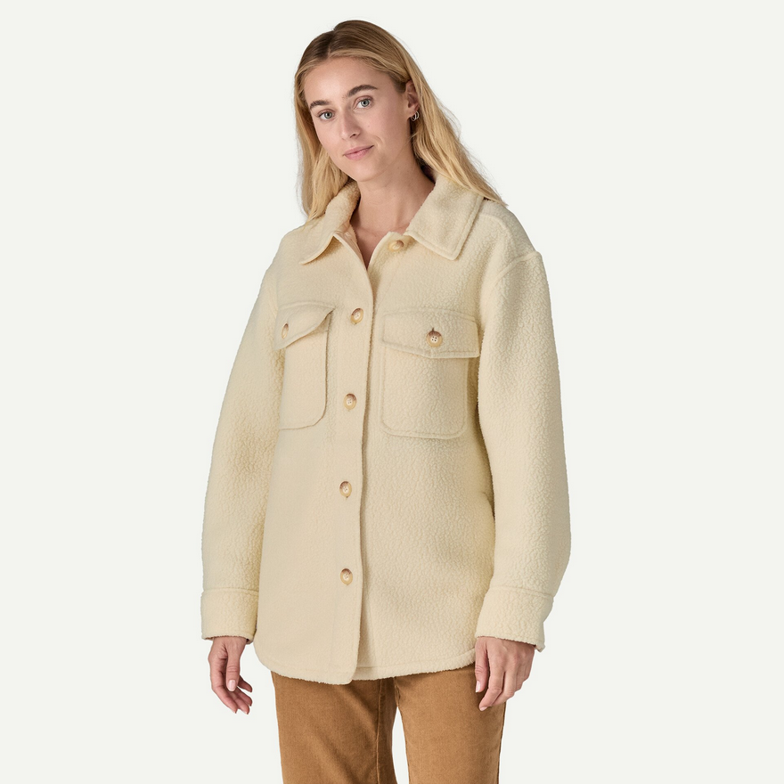 Patagonia jakki Retro pile Shacket Natural