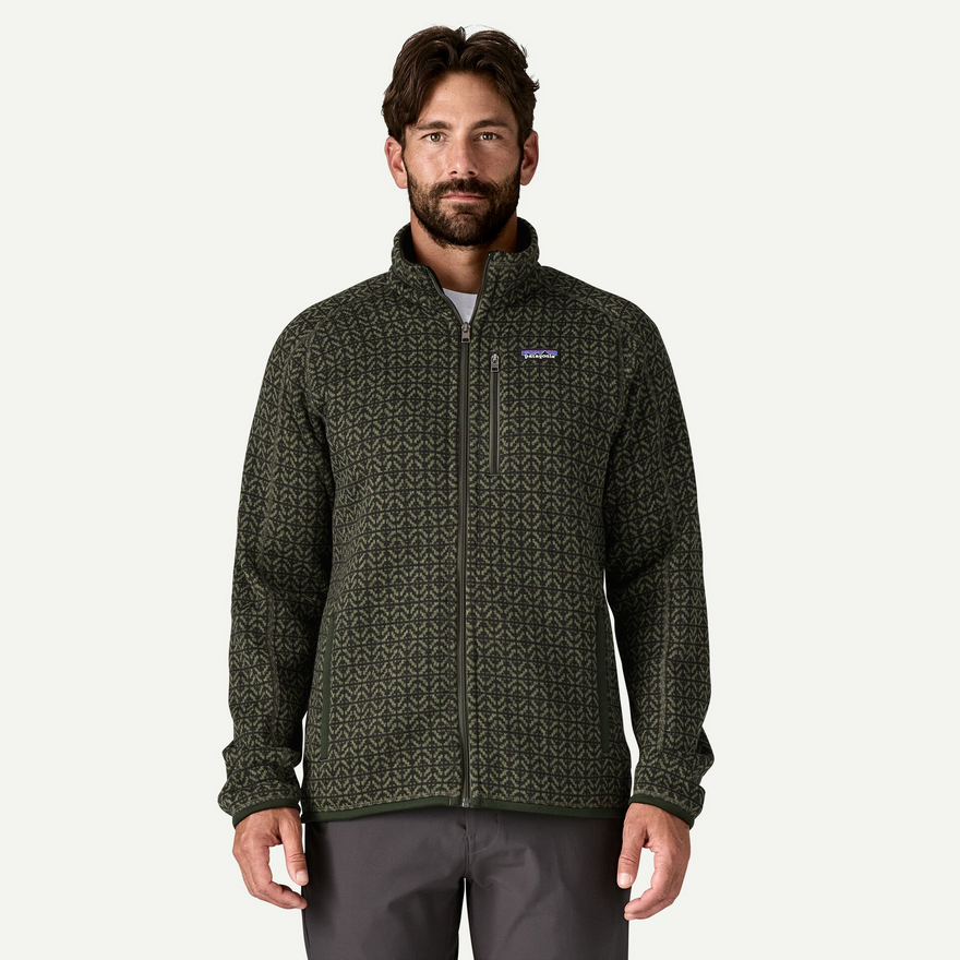 Patagonia jakki Better sweater jacket Old GrGreen