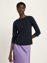 Lanius toppur U-Boot shirt mit 3/4 Arm Onyx