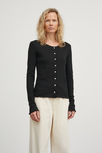 SKALL toppur Edie cardigan Black