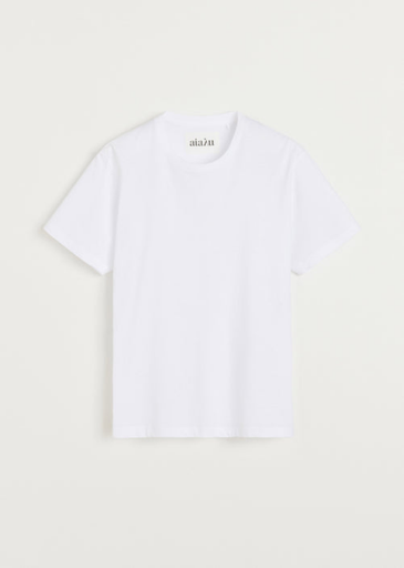 AIAYU Bolur Classic Circular Tee I White