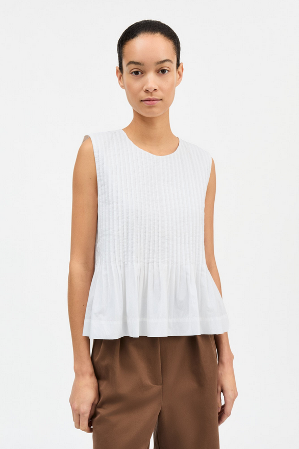 SKALL toppur Pavlova top Optic white