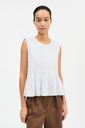 SKALL toppur Pavlova top Optic white