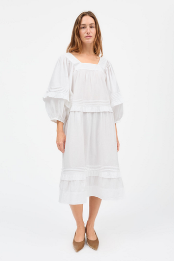 SKALL  kjóll Alice dress Optic white