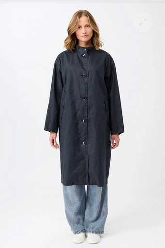 LANGERCHEN Coat Mira Long Navy