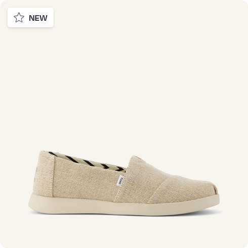 TOMS skór Alpargata plus Natural