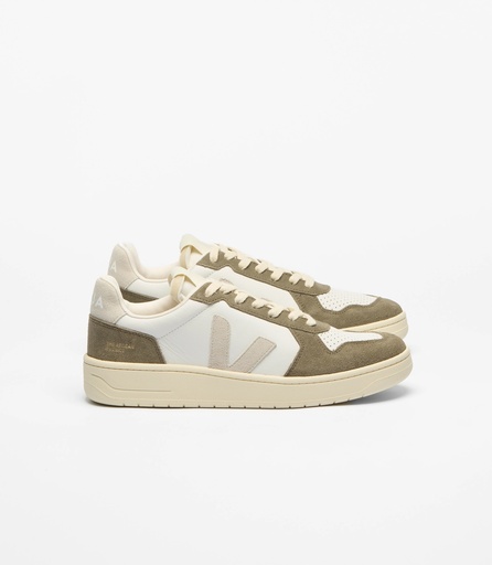 VEJA skór V-82 White Natural Kaki