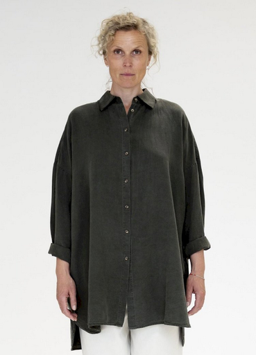 Muse Wear skyrta Elinor shirt Army