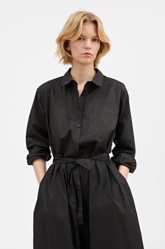 SKALL kjóll Leigh shirtdress Black