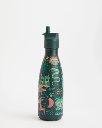 [B35090RKSASQ] Chilly's Kids flaska Safari Squad 350 ml