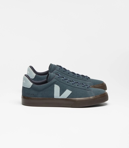 VEJA skór CAMPO Suede Nautico Steel
