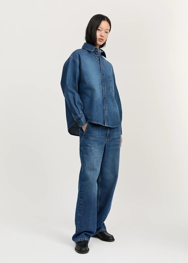 AIAYU skyrta Casey shirt Denim