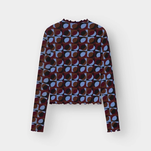 Dedicated Toppur Rib top Ryd Retro Geo Multi Color