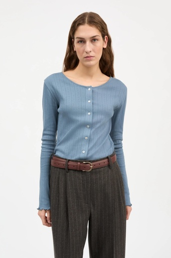 SKALL toppur Edie cardigan Faded blue