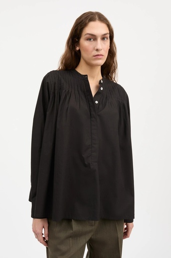 SKALL skyrta Dot shirt Black