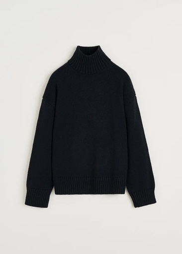 AIAYU Peysa Farah Highland sheep's wool Black navy