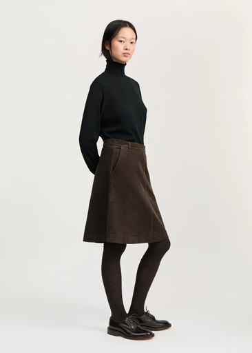 AIAYU pils Estelle skirt Corduroy Smokey brown