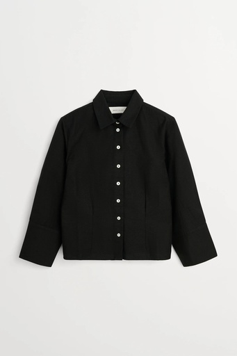 SKALL skyrta Flair shirt Black